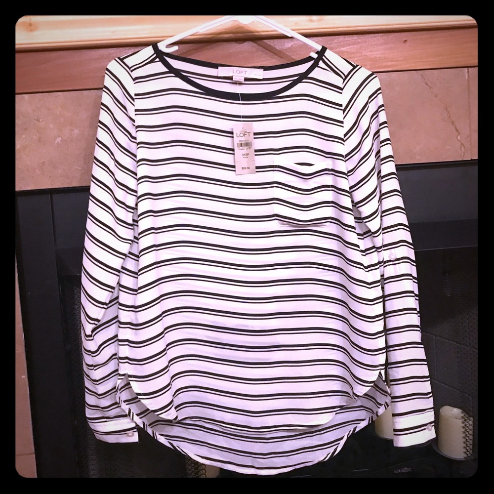 NWT Petite LOFT Blouse